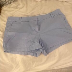 J.Crew Factory baby blue short. Worn once. Size 14